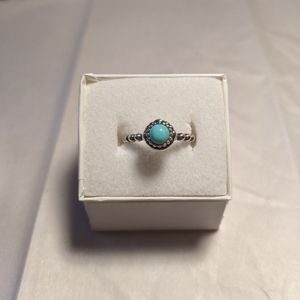 Pandora Authentic Turquoise Ring